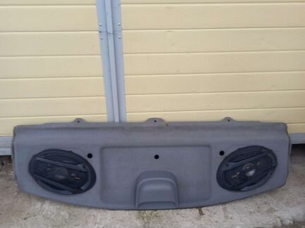 Hyundai accent- задняя полка