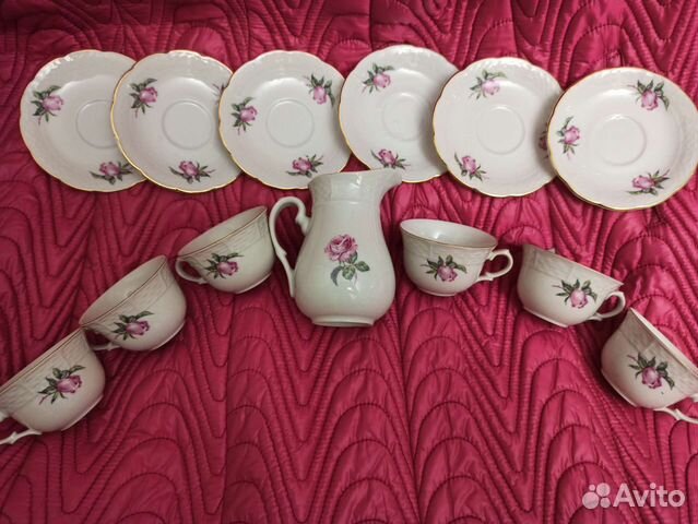 Сервиз столовый, чайный, гдр, Чехословакия, Weimar