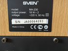 Колонки sven MA-230 18w x 2 объявление продам
