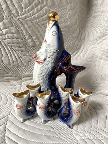 Штоф рыба с рыбками