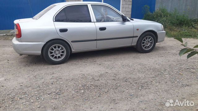 Hyundai Accent 1.5 МТ, 2005, битый, 298 000 км