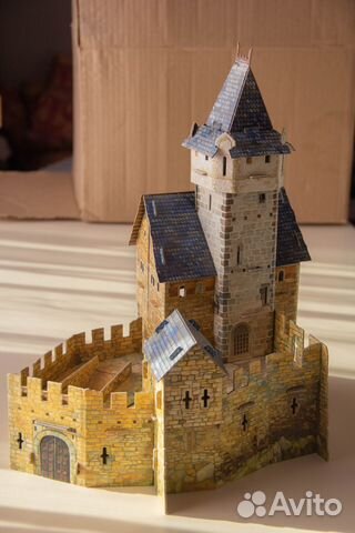 Сборная модель из картона Охотничий замок