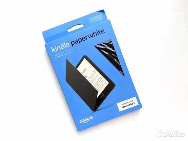 Чехол обложка Kindle Paperwhite 11 Leather черный