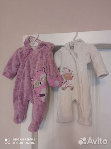 Одежда пакет на малышку H&M, mothercare