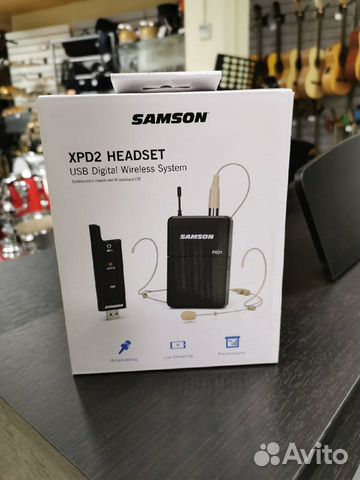 Samson Stage XPD2 headset цифровая головная радиос