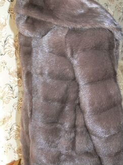 Шуба норковая (трансформер) молодёжная как новая