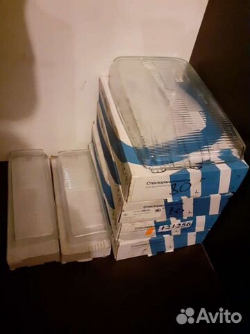 Стекло фары DAF XF95 пр. лв. Даф Комплект