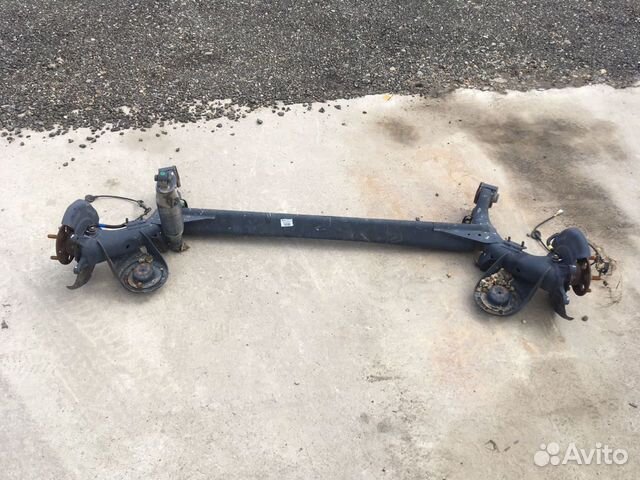 Hyundai solaris 1 задняя балка