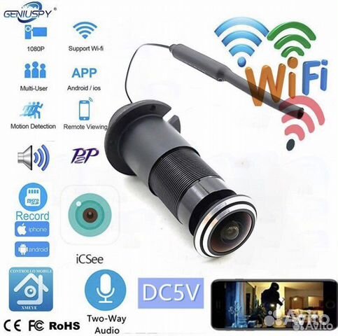 Видеоглазок WiFi