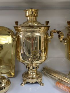 Самовар на дровах 5 - 7 литров Тульский