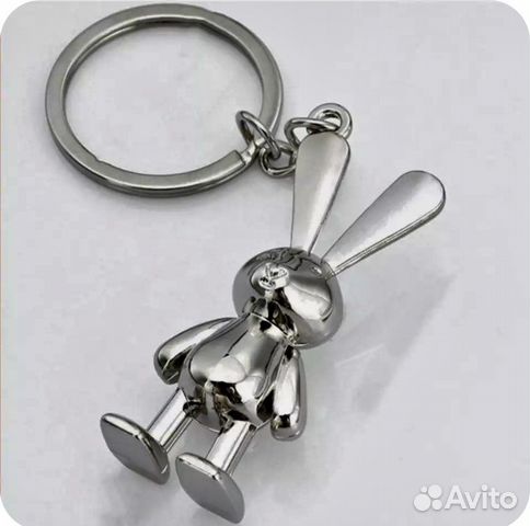 Брелок для ключей с кроликом Хит года