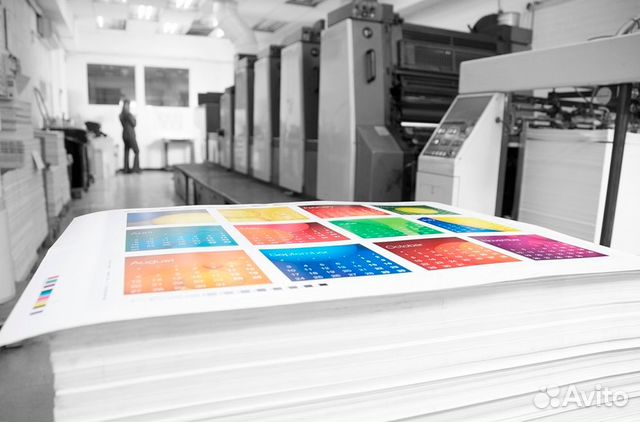 Печать на любых материалах, Типография