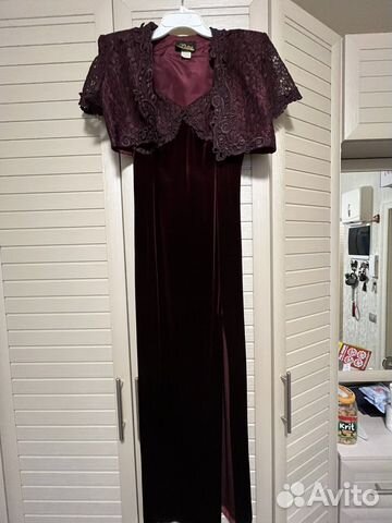 Вечернее платье 46 48 размера в пол