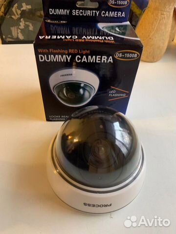 Камера видеонаблюдения купольная муляж