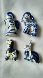 Фигурки Гжель