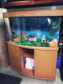 Аквариум 300 литров панорама. Новый. Гарантия 5 ле