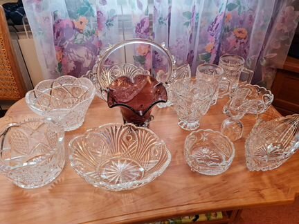 Хрустальная посуда СССР