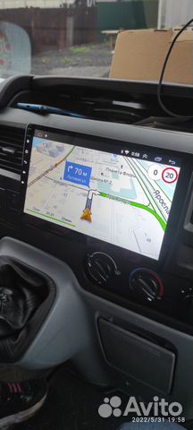 Магнитола на Форд Транзит