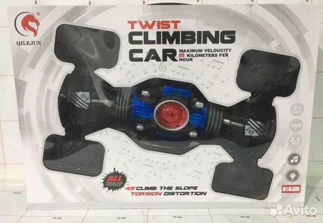 Машина-Перевертыш climbing CAR на р/у 4х4