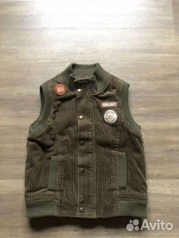 Жилетка с флисом р.92-98