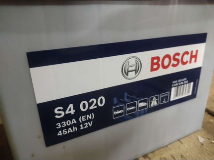 Аккумулятор автомобильный Bosch 45Ah 330A