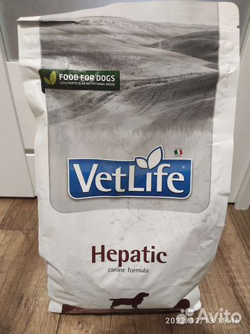 Корм для собак VetLife Hepatic