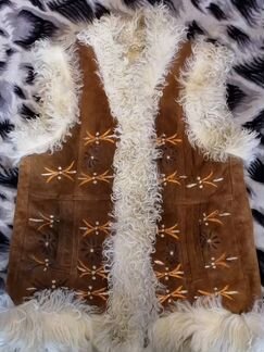 Жилет натуральная овчина