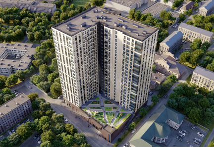 2-к квартира, 43.7 м², 14/24 эт.