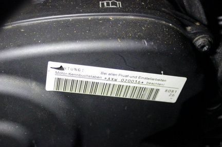 Двигатель Volkswagen Golf 5 1K5 AXW 2005