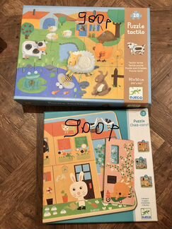 Бизиборд Melissa / пазлы Djeco/Janod