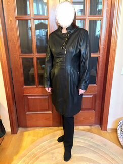 Кожаный плащ