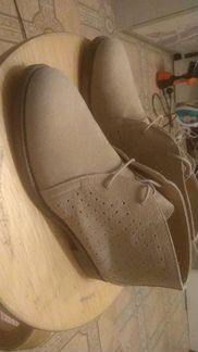 Новые замшевые ботинки финского бренда Global