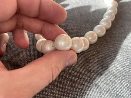 Бусы искусственный жемчуг. Ожирелье