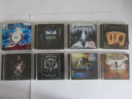 CD диски рок, метал, ambient, электроника
