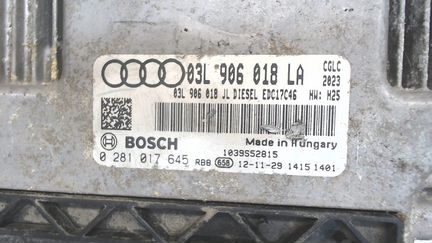 Блок управления, Двигателем Audi A6 (C7), 2013