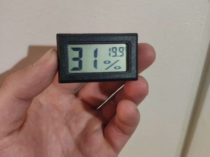 Гигрометр электронный новый без батареек