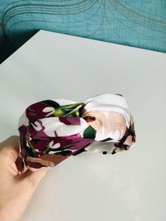 Ободок и повязки для волос с узлом