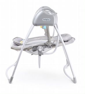 Качели Babyton 2в1 электронные Grey SW108