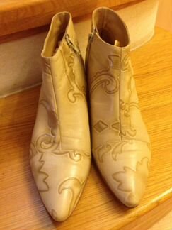 Винтажная обувь. Ботильоны Petrini. Оригинал