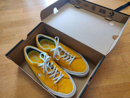 Желтые Кеды Converse