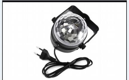 LED хрустальный магический шар 3 Вт Мини RGB