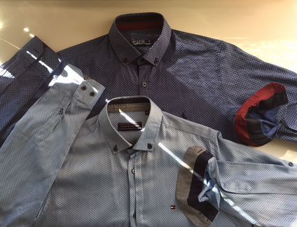 Мужские рубашки Tommi Hilfiger, Ralf Layren, Kiros