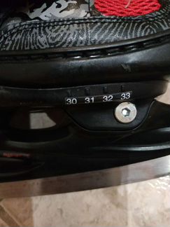 Коньки детские раздвижные 30-33