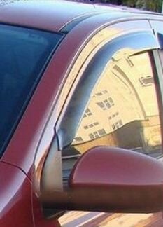 Дефлекторы окон для Nissan Qashqai (2007), черный