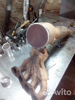 Катализатор Гофра Глушитель Cadillac Escalade