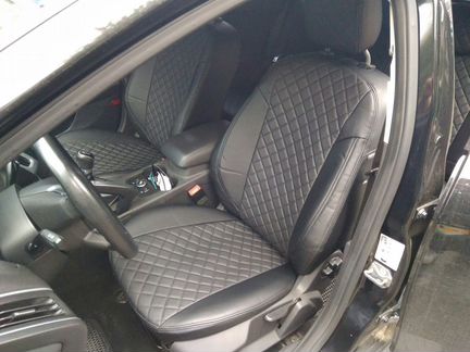 Модельные чехлы Хендай ай40 из экокожи