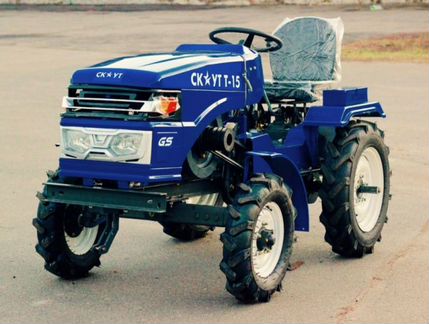 Мини трактор Скаут Т15 + почвофреза