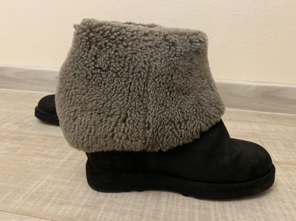 Сапоги/полусапожки на низкой платформе