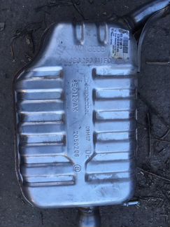 Выхлопная труба (deampfer) ауди а4 б6