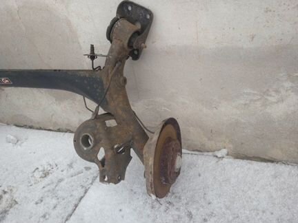 Балка задняя Citroen C4 LA EP6 1.6 120 2008